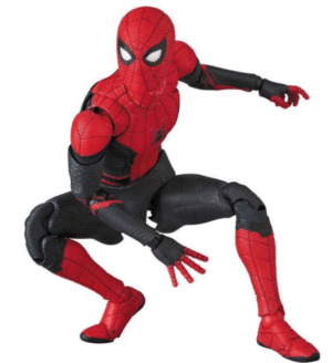 Spiderman figurine